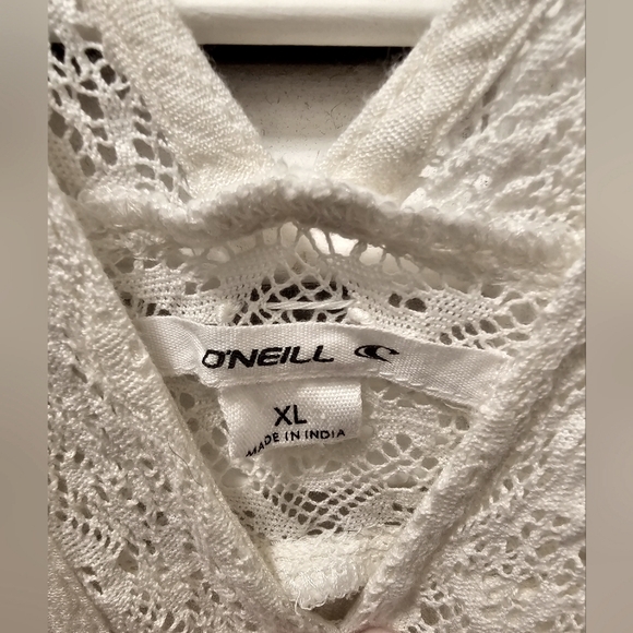 O'NEILL Womens Swim Sandie Cover-Up Jumpsuit, Winter White XL NWT - Picture 8 of 10